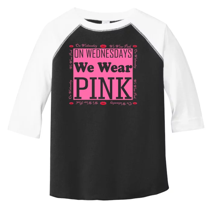 Wednesdays We Wear Pink Breast Cancer Toddler Fine Jersey T-Shirt