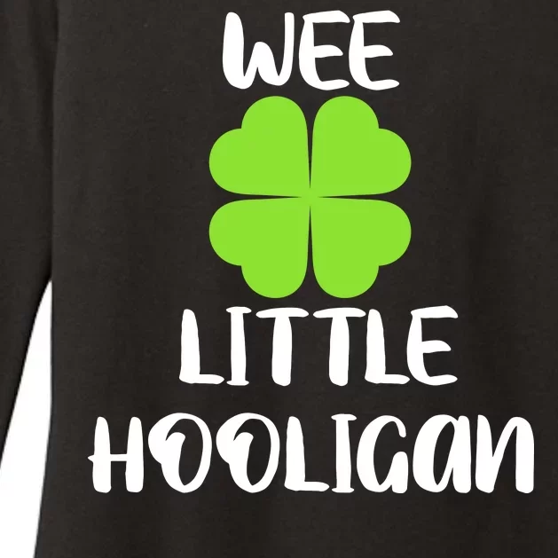 Wee little hooligan Womens CVC Long Sleeve Shirt