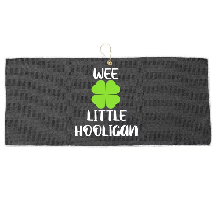 Wee little hooligan Large Microfiber Waffle Golf Towel