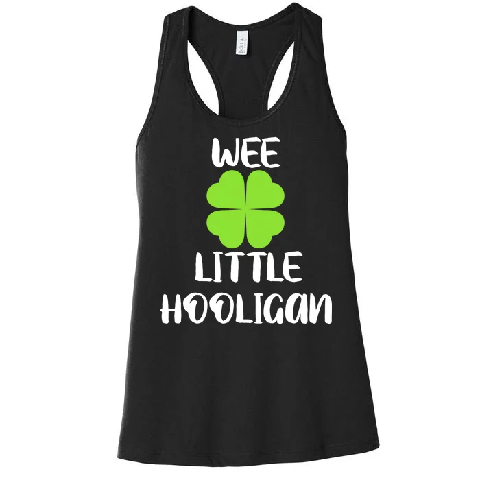 Wee little hooligan Women's Racerback Tank