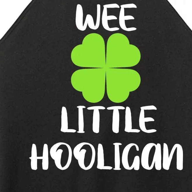 Wee little hooligan Women’s Perfect Tri Rocker Tank