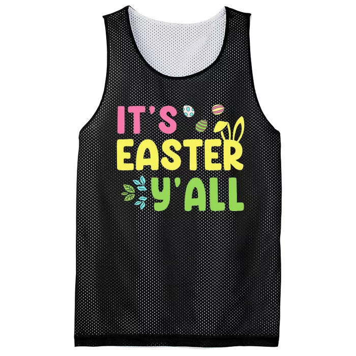 Wo Easter Easter Bunny Easter Eggs Mesh Reversible Basketball Jersey Tank