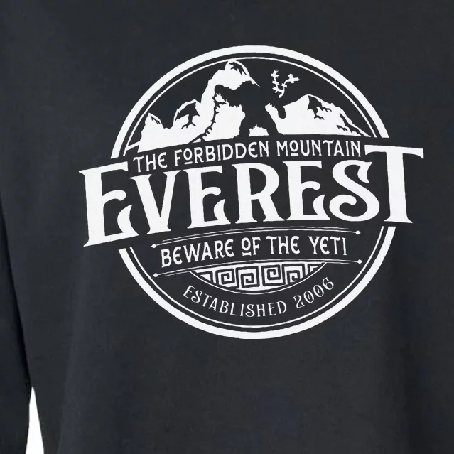 Wdw Expedition Everest Animal Kingdom Cropped Pullover Crew