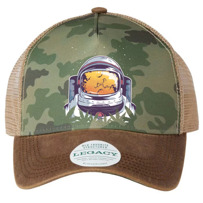 Weed Astronaut Legacy Tie Dye Trucker Hat