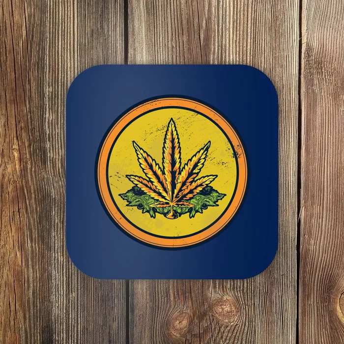 Weed Coin Coaster