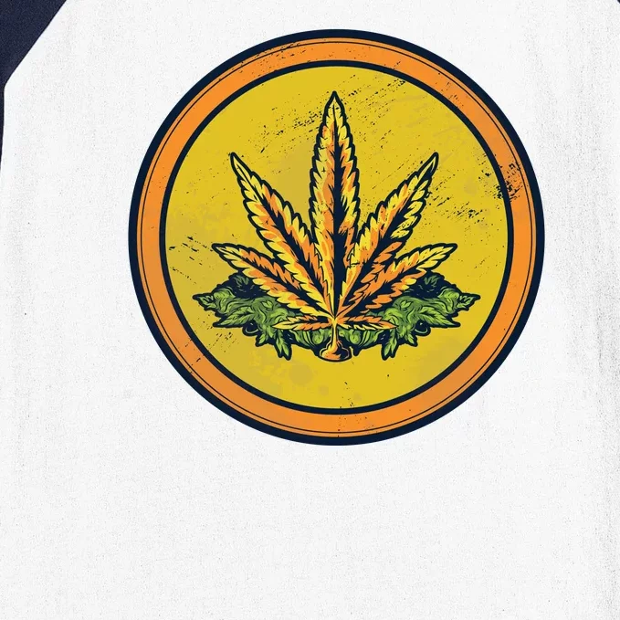 Weed Coin Baseball Sleeve Shirt