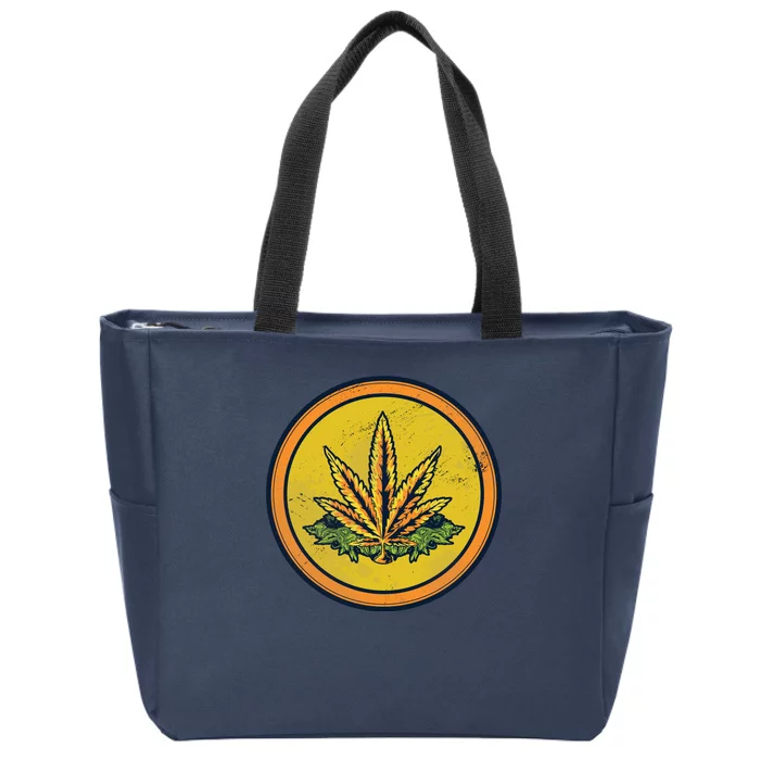 Weed Coin Zip Tote Bag