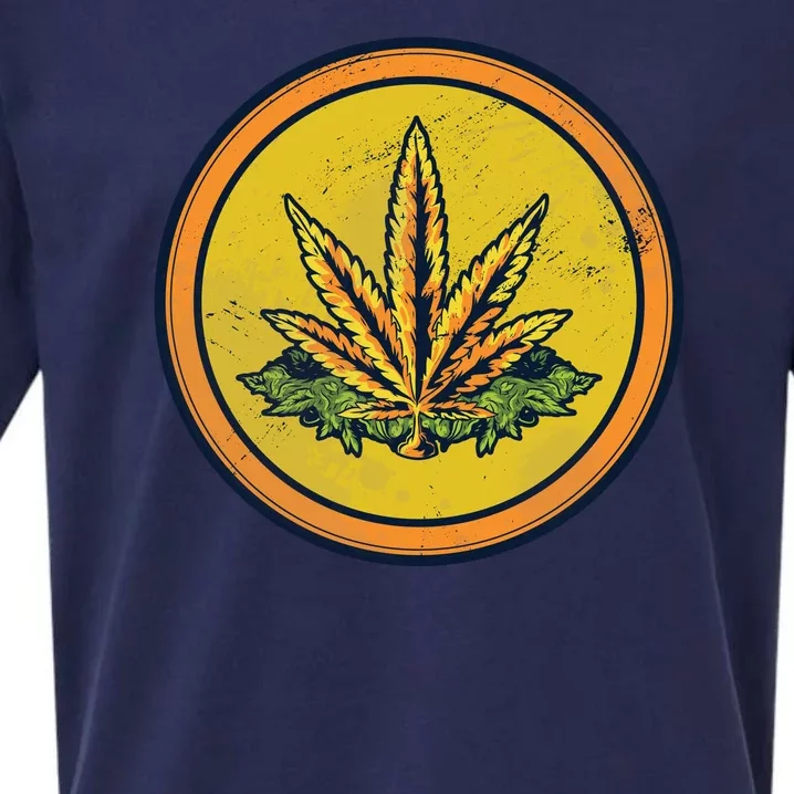 Weed Coin Sueded Cloud Jersey T-Shirt