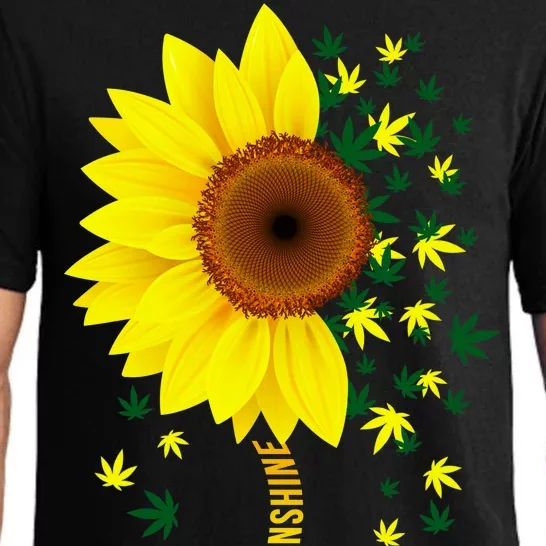 Weed Flower You Are My Sunshine Pajama Set