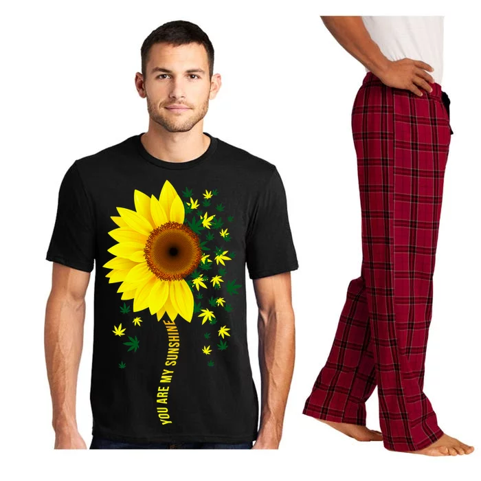 Weed Flower You Are My Sunshine Pajama Set