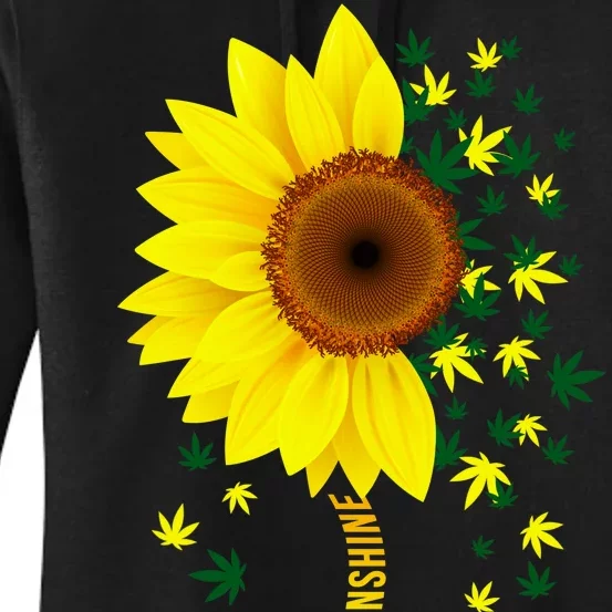 Weed Flower You Are My Sunshine Women's Pullover Hoodie