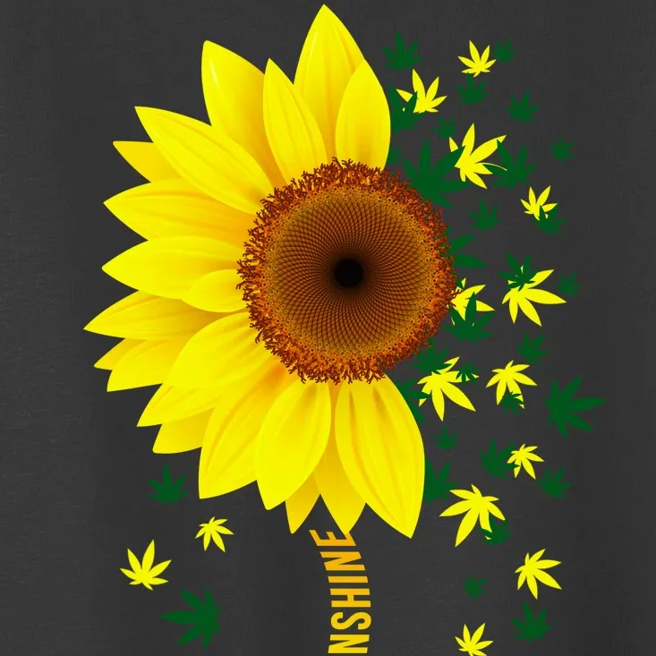 Weed Flower You Are My Sunshine Toddler T-Shirt