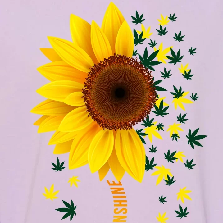 Weed Flower You Are My Sunshine Garment-Dyed Sweatshirt