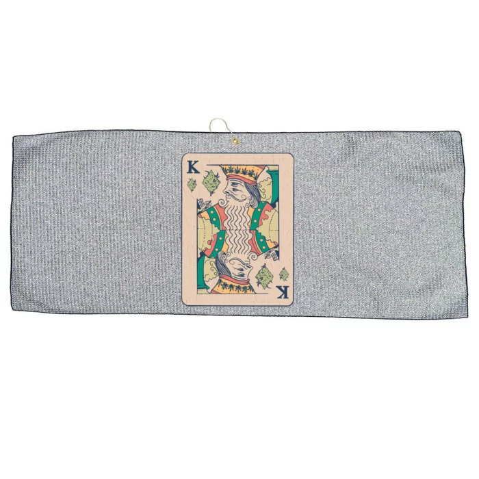 Weed King Poker Card Large Microfiber Waffle Golf Towel