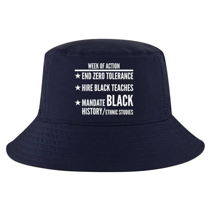 Week Of Action Black Live Matter Cool Comfort Performance Bucket Hat