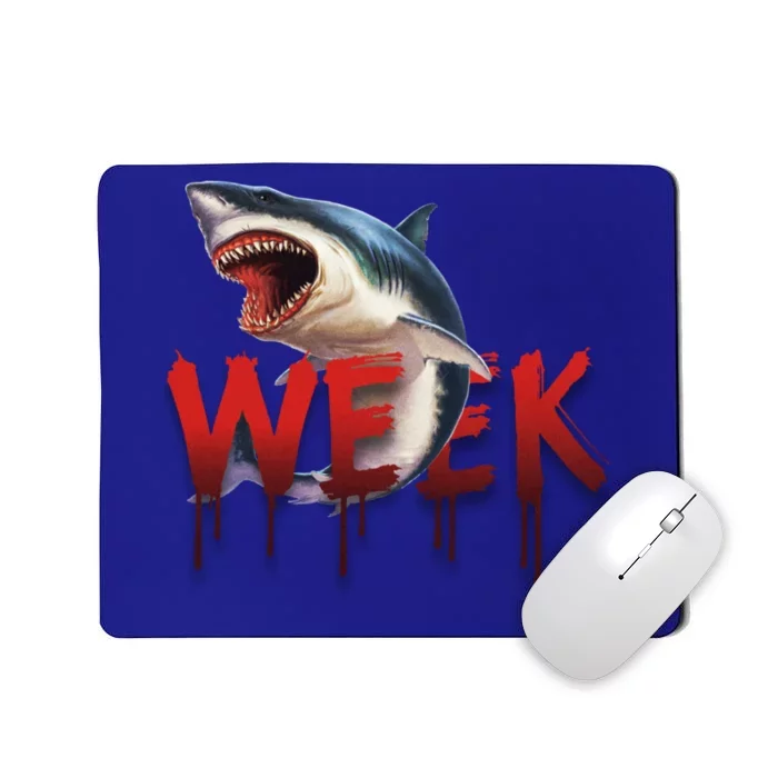 Week Of The Shark Logo Mousepad