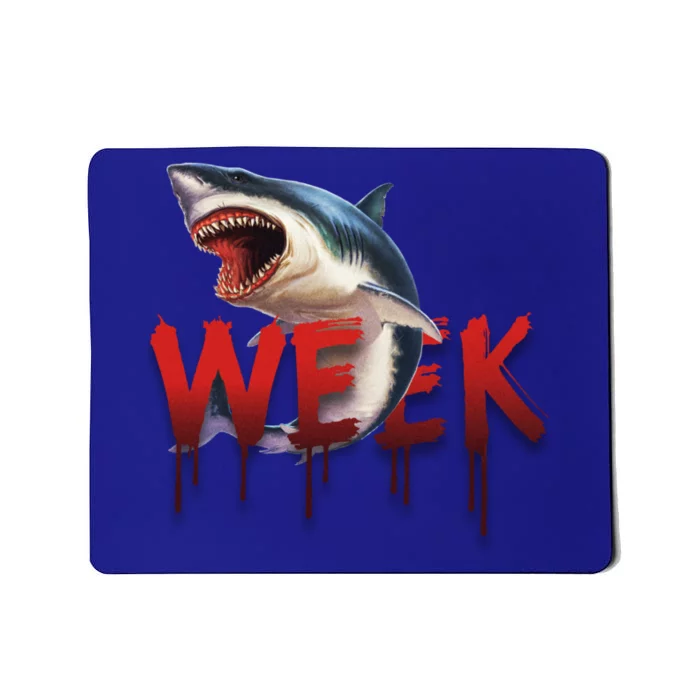 Week Of The Shark Logo Mousepad