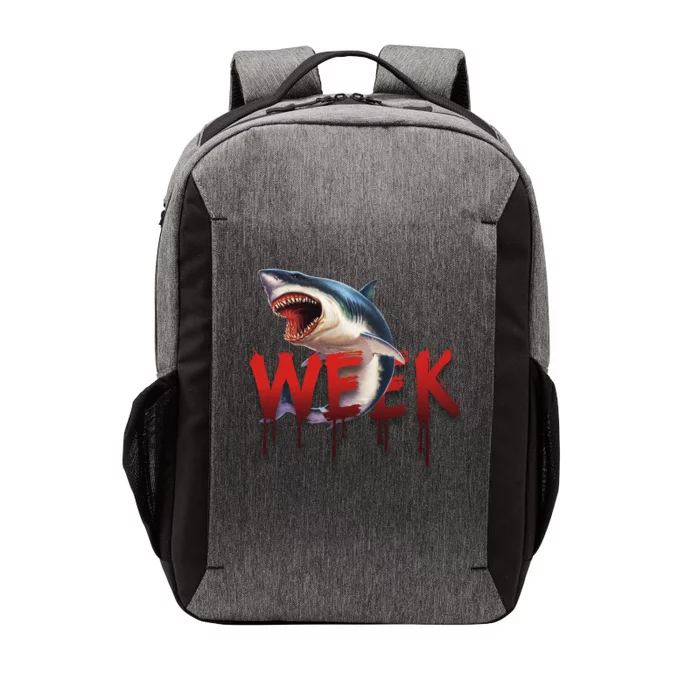 Week Of The Shark Logo Vector Backpack