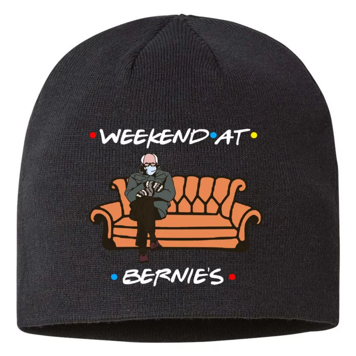 Weekend At Bernie's Meme 8 1/2in Sustainable Knit Beanie