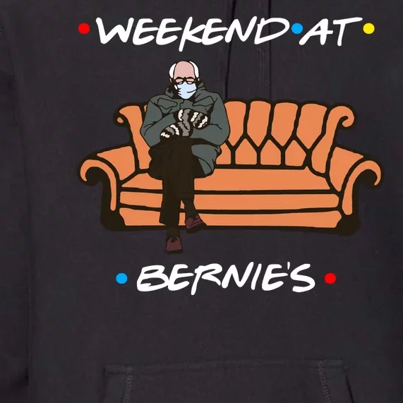 Weekend At Bernie's Meme Premium Hoodie