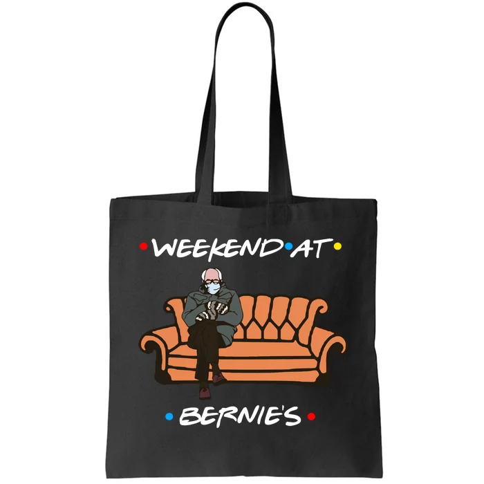 Weekend At Bernie's Meme Tote Bag