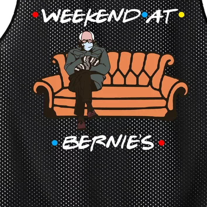 Weekend At Bernie's Meme Mesh Reversible Basketball Jersey Tank