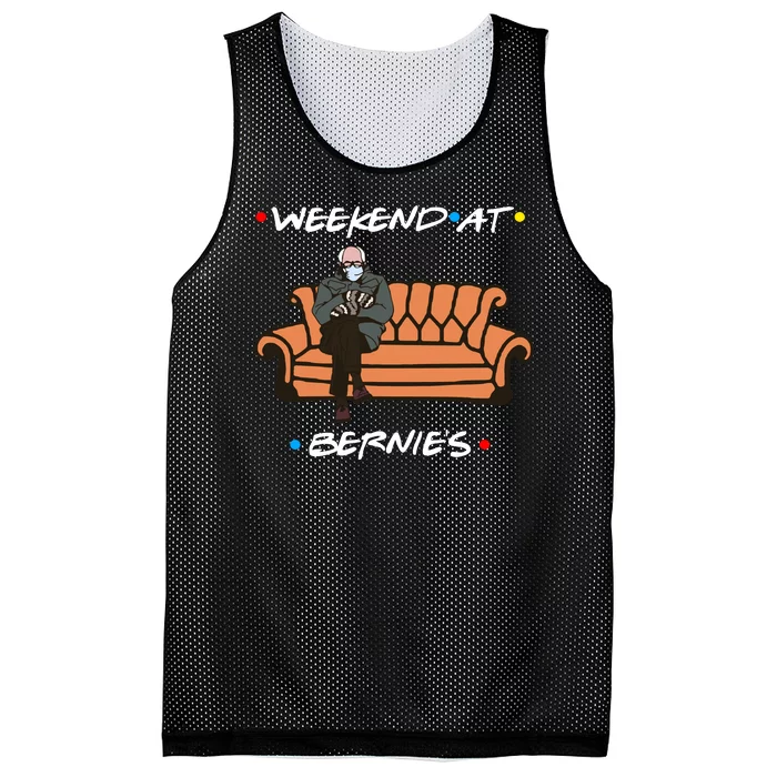 Weekend At Bernie's Meme Mesh Reversible Basketball Jersey Tank