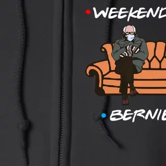 Weekend At Bernie's Meme Full Zip Hoodie