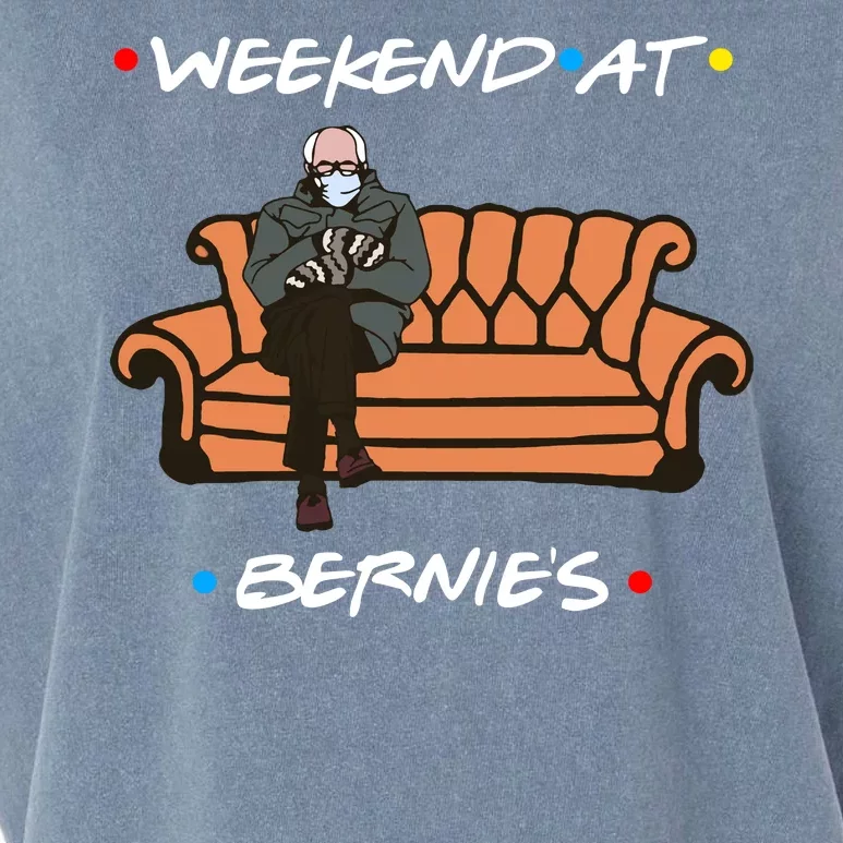 Weekend At Bernie's Meme Garment-Dyed Women's Muscle Tee