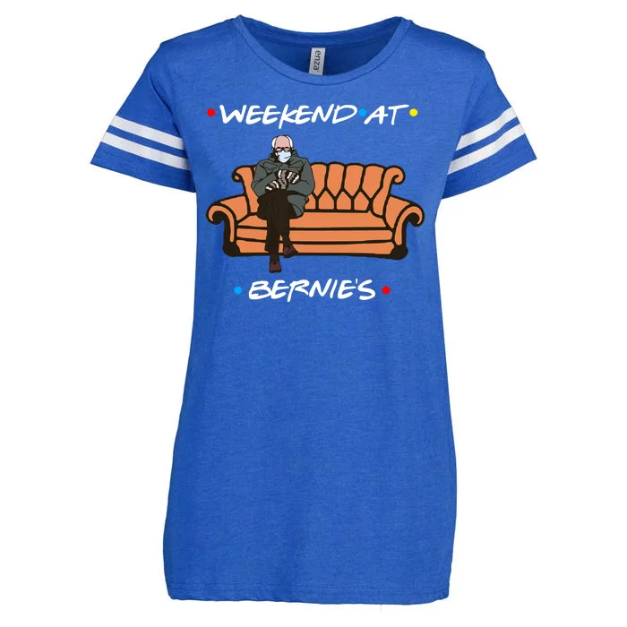 Weekend At Bernie's Meme Enza Ladies Jersey Football T-Shirt