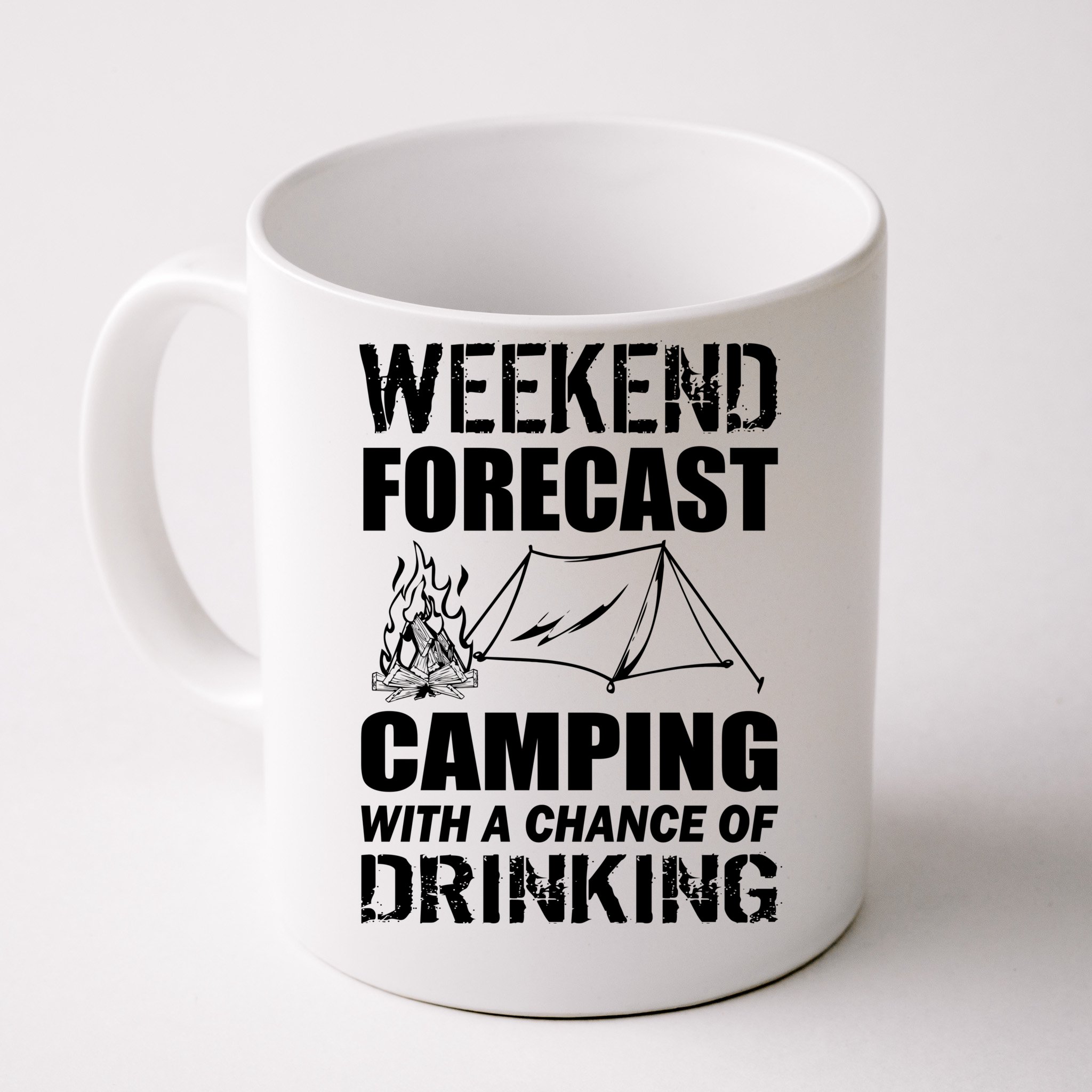 Funny Mugs Weekend Forecast Drinking With A Chance Of Football Dad MUG 