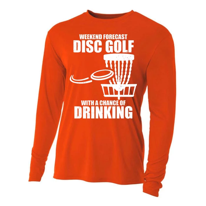 Weekend Forecast Disc Golf Chance Of Drinking Cooling Performance Long Sleeve Crew