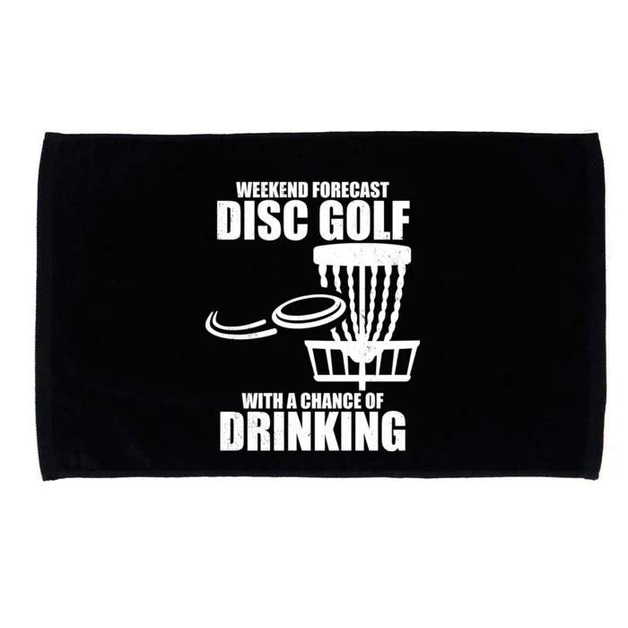 Weekend Forecast Disc Golf Chance Of Drinking Microfiber Hand Towel