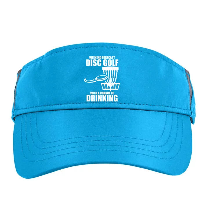 Weekend Forecast Disc Golf Chance Of Drinking Adult Drive Performance Visor