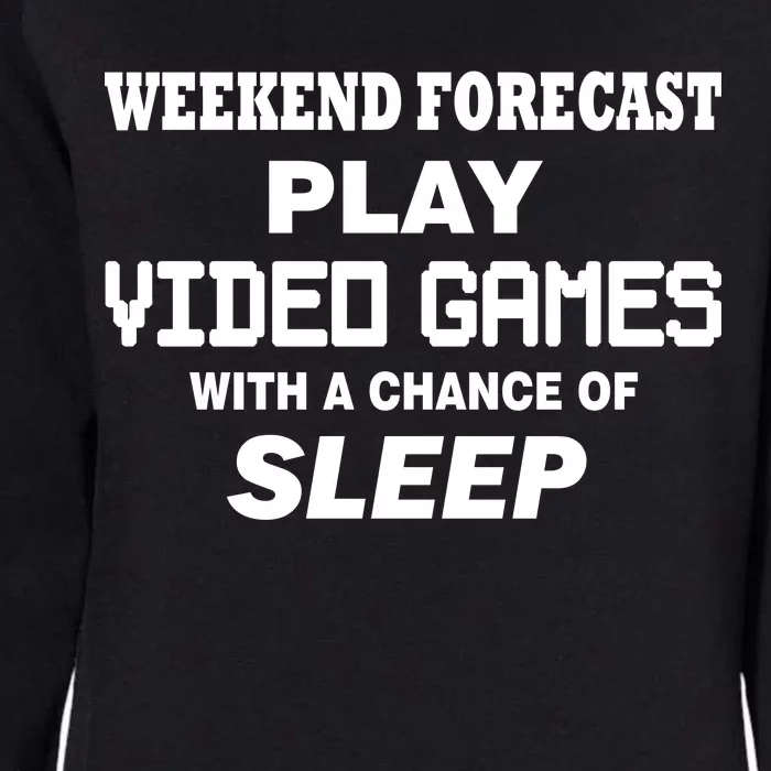 Weekend Forecast Play Video Games Womens California Wash Sweatshirt