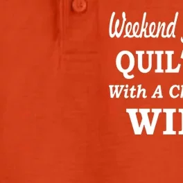 Weekend Forecast Quilting And Wine Dry Zone Grid Performance Polo