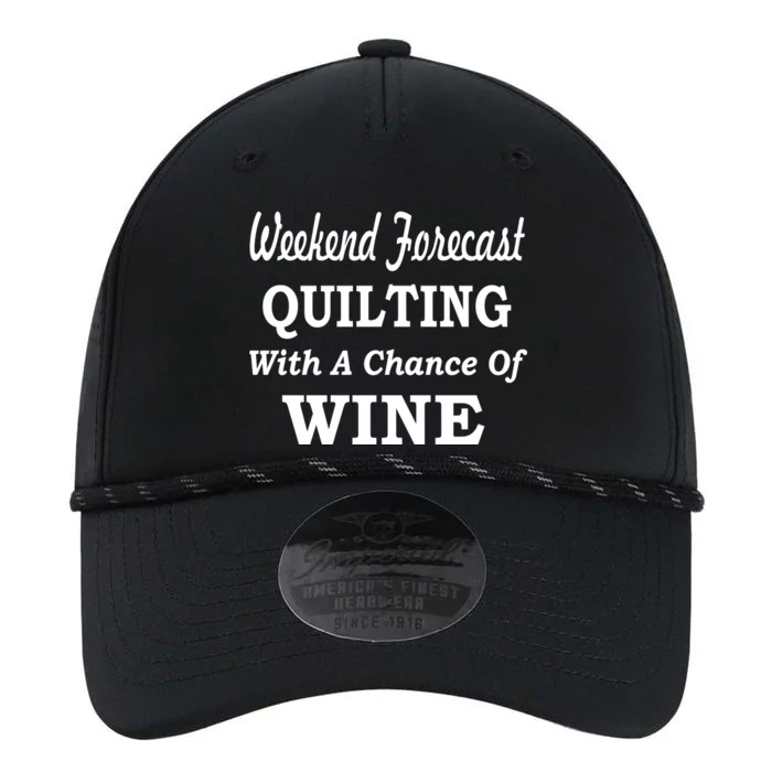 Weekend Forecast Quilting And Wine Performance The Dyno Cap