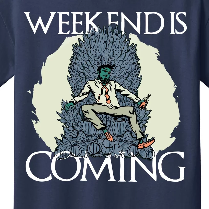 Weekend Is Coming Kids T-Shirt