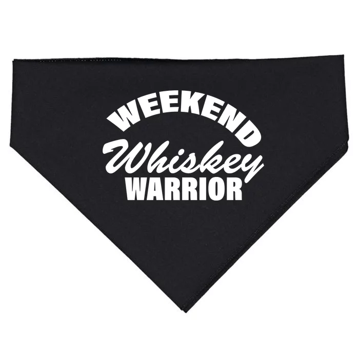 Weekend Whiskey Warrior USA-Made Doggie Bandana