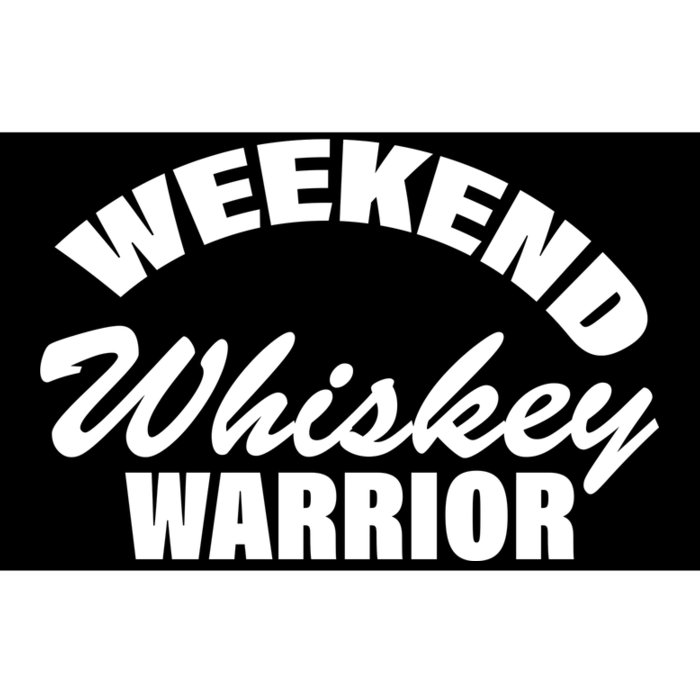 Weekend Whiskey Warrior Bumper Sticker