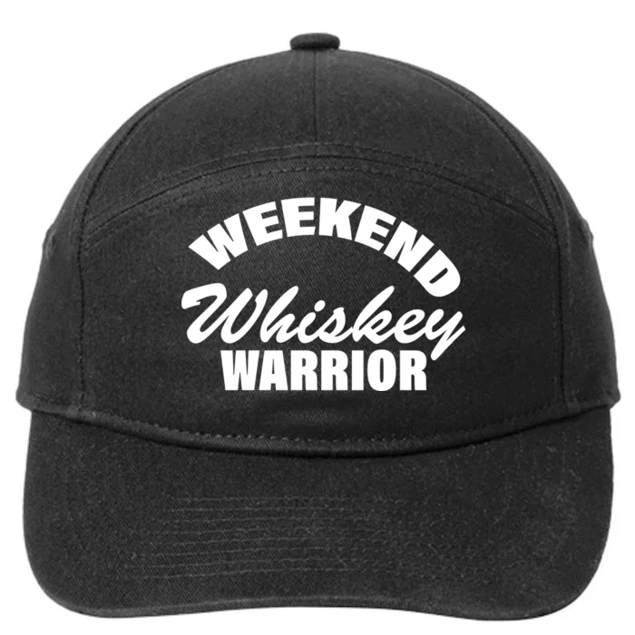 Weekend Whiskey Warrior 7-Panel Snapback Hat