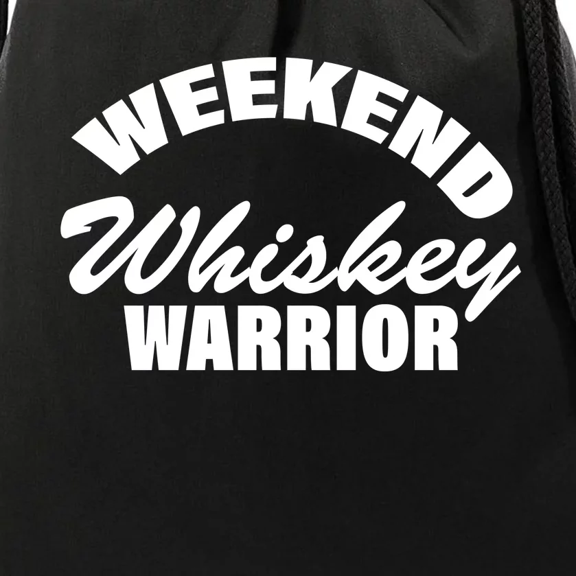 Weekend Whiskey Warrior Drawstring Bag