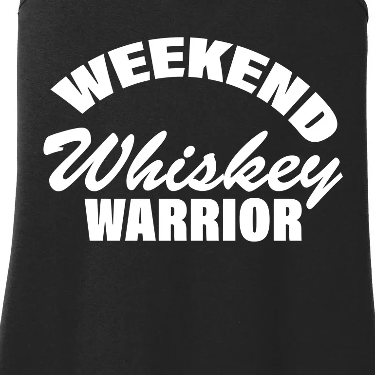 Weekend Whiskey Warrior Ladies Essential Tank