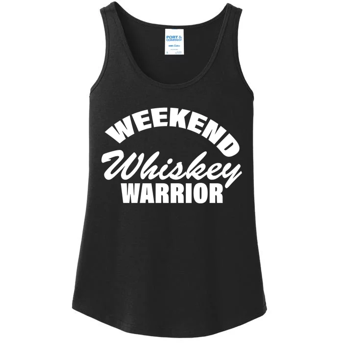 Weekend Whiskey Warrior Ladies Essential Tank