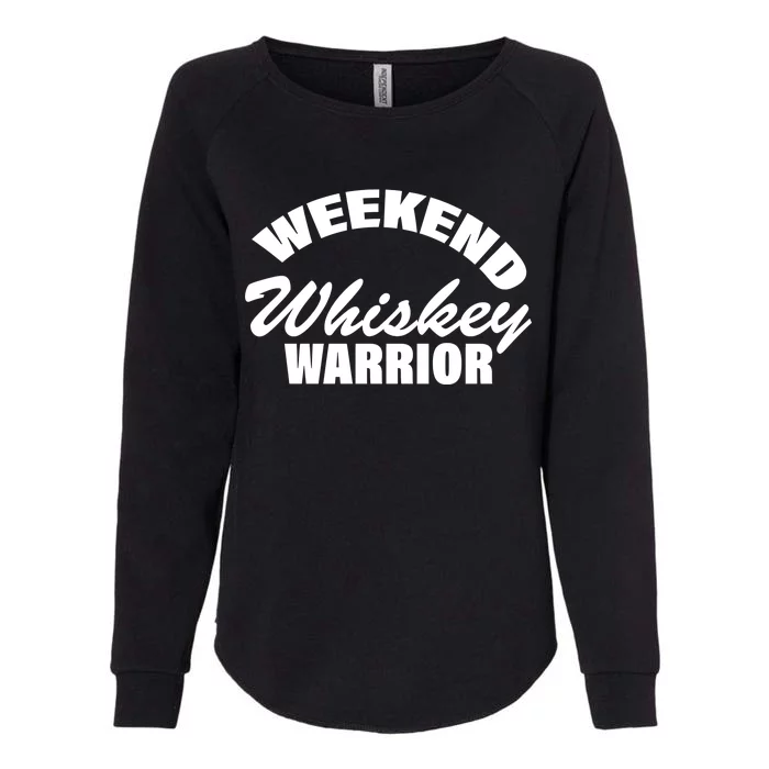 Weekend Whiskey Warrior Womens California Wash Sweatshirt