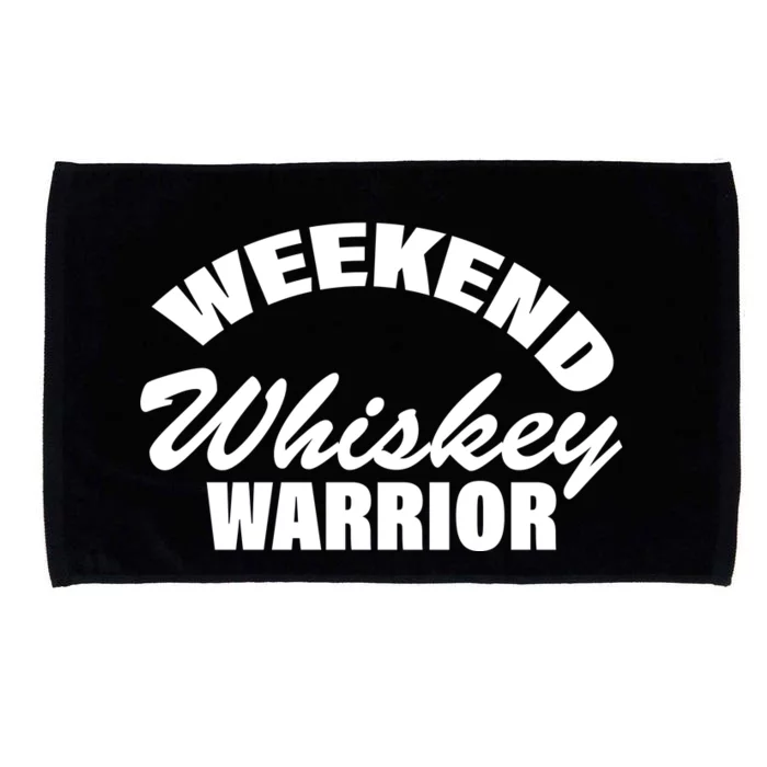 Weekend Whiskey Warrior Microfiber Hand Towel