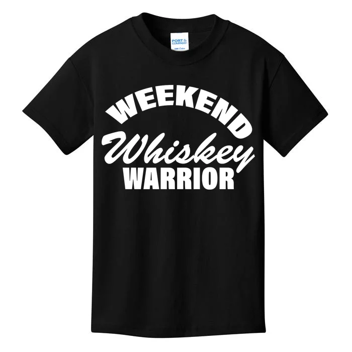 Weekend Whiskey Warrior Kids T-Shirt