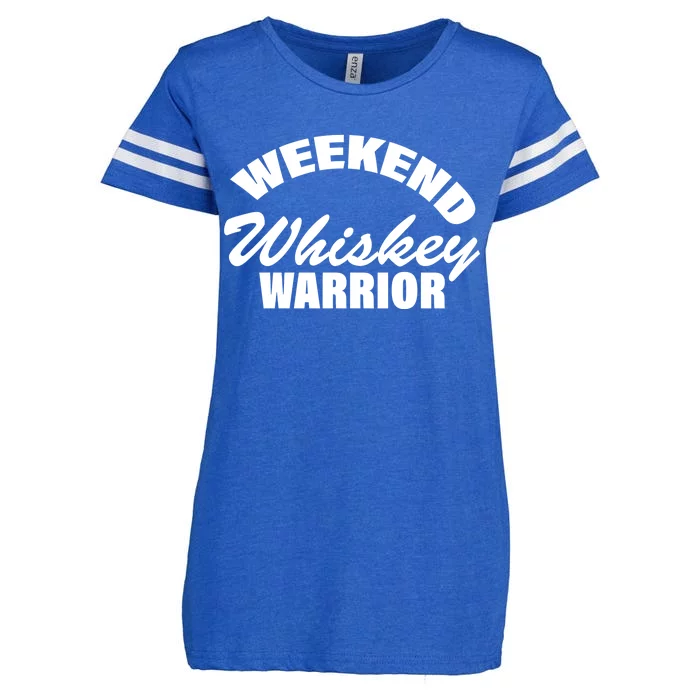 Weekend Whiskey Warrior Enza Ladies Jersey Football T-Shirt