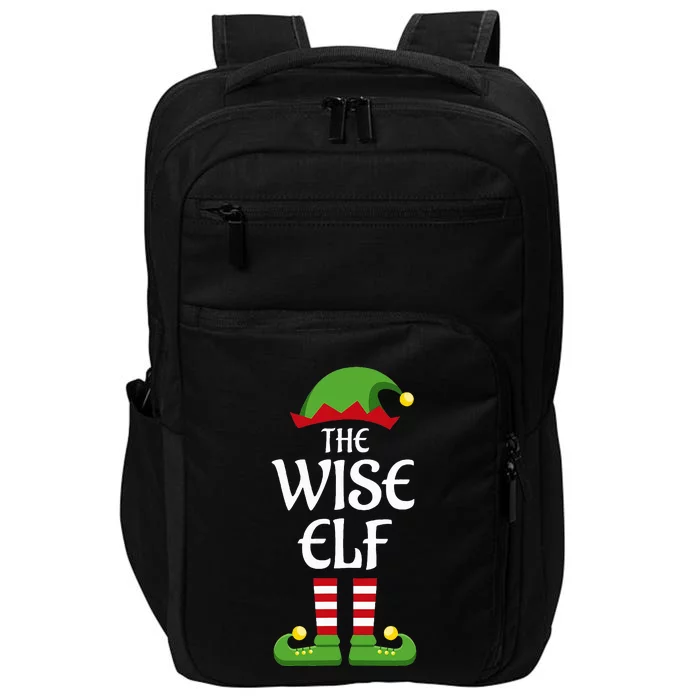 Wise Elf Family Matching Group Christmas Impact Tech Backpack