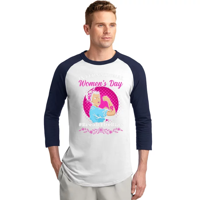 Women Equality Feminism Feminist Women's Day Baseball Sleeve Shirt